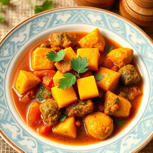 A plate of flavorful Cape Malay Curry