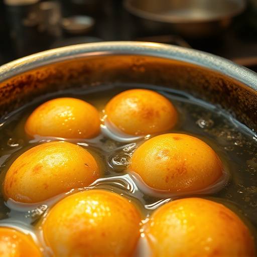 Image of quick vetkoek being fried