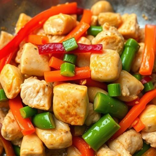 Picture of a quick chicken stir-fry